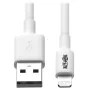 Cavo USB a Lightning Eaton M100-003-WH Bianco 1 m di Eaton, Cavi VGA - Rif: S77204945, Prezzo: 22,59 €, Sconto: %