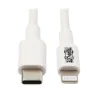 Cable USB-C a Lightning Eaton M102-003-WH Blanco 90 cm de Eaton, Cables VGA - Ref: S77204948, Precio: 29,31 €, Descuento: %