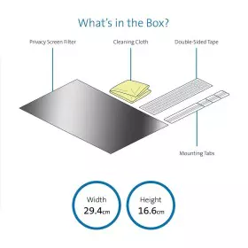 Filtre de Confidentialité pour Moniteur Kensington 626458 de Kensington, Filtres d'écran pour ordinateur portable - Réf : S77...