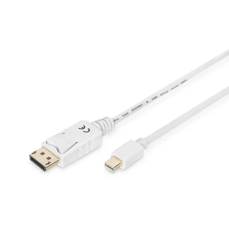 Cable DisplayPort Mini a DisplayPort Digitus AK-340102-020-W Blanco 2 m de Digitus, Cables DisplayPort - Ref: S7729658, Preci...