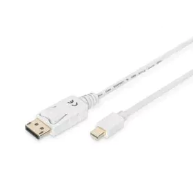 Cabo DisplayPort Digitus by Assmann AK-340102-030-W Branco 3 m de Digitus by Assmann, Cabos DisplayPort - Ref: S7729659, Preç...