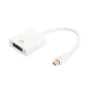 Adaptador Mini DisplayPort a DVI Digitus AK-340406-001-W Blanco Negro de Digitus, Cables DisplayPort - Ref: S7729681, Precio:...