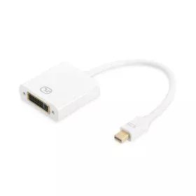 Adaptador Mini DisplayPort a DVI Digitus AK-340406-001-W Blanco Negro de Digitus, Cables DisplayPort - Ref: S7729681, Precio:...