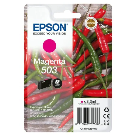 Tinteiro de Tinta Original Epson C13T09Q34020 Preto Magenta de Epson, Toners e tinta de impressora - Ref: S7732624, Preço: 14...