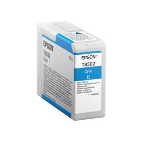 Tinteiro de Tinta Original Epson C13T850200 Ciano de Epson, Toners e tinta de impressora - Ref: S7733288, Preço: 62,90 €, Des...