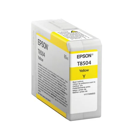 Cartouche d'encre originale Epson C13T850400 Jaune de Epson, Toners et encre pour imprimante - Réf : S7733290, Prix : 65,65 €...