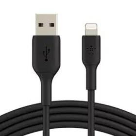 Cabo USB para Lightning Belkin CAA001BT1MWH2PK 1 m de Belkin, Cabos Lightning - Ref: S7733869, Preço: 29,61 €, Desconto: %