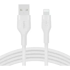 Cable USB a Lightning Belkin CAA008BT2MWH 2 m Blanco de Belkin, Cables USB - Ref: S7733902, Precio: 29,10 €, Descuento: %