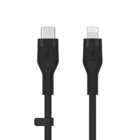 Cable USB-C a Lightning Belkin CAA009BT2MBK 2 m Negro de Belkin, Cables USB - Ref: S7733911, Precio: 31,33 €, Descuento: %