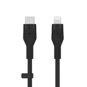 Câble USB-C vers Lightning Belkin CAA009BT2MBK 2 m Noir de Belkin, Câbles USB - Réf : S7733911, Prix : 34,21 €, Remise : %