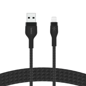 Cabo USB para Lightning Belkin CAA010BT1MBK Preto 1 m de Belkin, Cabos USB - Ref: S7733919, Preço: 29,61 €, Desconto: %