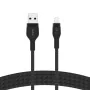 Cable USB a Lightning Belkin CAA010BT1MBK Negro 1 m de Belkin, Cables USB - Ref: S7733919, Precio: 29,61 €, Descuento: %