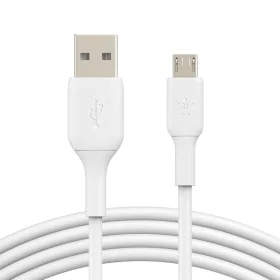 Cable USB a micro USB Belkin CAB005BT1MWH 1 m Blanco de Belkin, Cables USB - Ref: S7733973, Precio: 11,19 €, Descuento: %