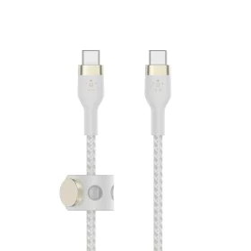 Cavo USB-C Belkin CAB011BT1MWH 1 m Bianco di Belkin, Cavi USB - Rif: S7733996, Prezzo: 23,69 €, Sconto: %