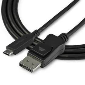 Adaptador USB C a DisplayPort Startech CDP2DP141MB   Negro 1 m de Startech, Accesorios para reproductores de MP3 - Ref: S7734...