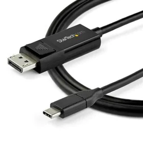 Adaptateur USB C vers DisplayPort Startech CDP2DP141MBD Noir 1 m de Startech, Câbles USB - Réf : S7734365, Prix : 30,60 €, Re...