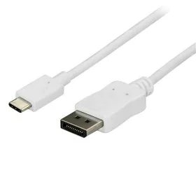 Adaptador USB C a DisplayPort Startech CDP2DPMM6W 1,8 m Blanco de Startech, Cables USB - Ref: S7734380, Precio: 44,13 €, Desc...