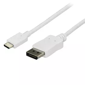 Adaptateur USB C vers DisplayPort Startech CDP2DPMM6W 1,8 m Blanc de Startech, Câbles USB - Réf : S7734380, Prix : 48,19 €, R...