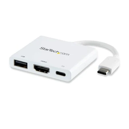 Adattatore USB-C Startech CDP2HDUACPW Bianco 4K Ultra HD di Startech, Adattatori USB - Rif: S7734415, Prezzo: 35,71 €, Sconto: %