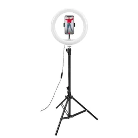 Ring Light con Treppiede e Telecomando Celly CLICKRINGUSBBK di Celly, Bastoni Selfie - Rif: S7734874, Prezzo: 40,57 €, Sconto: %