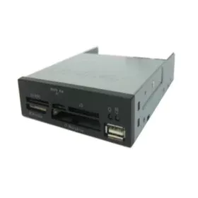 Leitor de cartões interno CoolBox CRCOOCR4002L USB 2.0 Preto Cinzento de CoolBox, Leitor de cartões de memória externos - Ref...