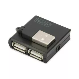 Hub USB Digitus DA-70217 Schwarz von Digitus, Netzwerk-Hubs - Ref: S7736670, Preis: 7,19 €, Rabatt: %