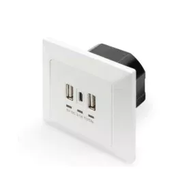 Scatola per prese di corrente Digitus by Assmann DA-70618 Bianco di Digitus by Assmann, Socket - Rif: S7736694, Prezzo: 20,67...