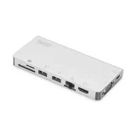 Dockstation Digitus DA-70866 Branco de Digitus, Hubs USB - Ref: S7736714, Preço: 83,78 €, Desconto: %