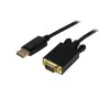 Adaptateur DisplayPort vers VGA Startech DP2VGAMM10B 3 m Noir de Startech, Accessoires pour lecteurs MP3 - Réf : S7738680, Pr...