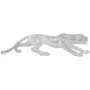 Decorative Figure Alexandra House Living Silver Plastic Panther 115 x 26 x 24 cm by Alexandra House Living, Collectables - Re...