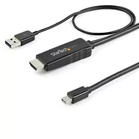 Adaptateur Mini Display Port vers HDMI Startech HD2MDPMM1M   1 m Noir de Startech, Câbles HDMI - Réf : S7744161, Prix : 28,63...