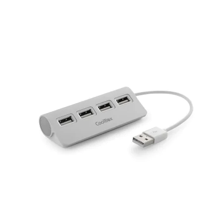 Hub USB CoolBox COO-HU4ALU2 Silberfarben von CoolBox, Netzwerk-Hubs - Ref: S7744694, Preis: 8,18 €, Rabatt: %