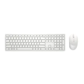 Clavier Dell KM5221W-WH-SPN Blanc Noir Espagnol Qwerty de Dell, Claviers - Réf : S7748499, Prix : 46,46 €, Remise : %