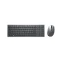 clavier et souris Dell KM7120W-GY-SPN Espagnol Qwerty de Dell, Ensembles Clavier et Souris - Réf : S7748501, Prix : 92,34 €, ...