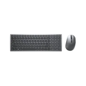 clavier et souris Dell KM7120W-GY-SPN Espagnol Qwerty de Dell, Ensembles Clavier et Souris - Réf : S7748501, Prix : 72,56 €, ...