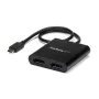 Adaptador USB C a DisplayPort Startech MSTCDP122DP Negro de Startech, Adaptadores DVI-HDMI - Ref: S7751170, Precio: 64,57 €, ...