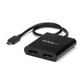 Adaptateur USB C vers DisplayPort Startech MSTCDP122DP Noir de Startech, Adaptateurs DVI-HDMI - Réf : S7751170, Prix : 64,57 ...