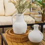 Vase Alexandra House Living White Ceramic 25 x 23 x 40 cm With handle by Alexandra House Living, Vases - Ref: D1627069, Price...