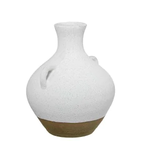 Vaso Alexandra House Living Bianco Ceramica 23 x 28 cm Con manici di Alexandra House Living, Vasi - Rif: D1627070, Prezzo: 37...