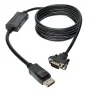 DisplayPort to VGA adapter Eaton 1,8 m Black by Eaton, DisplayPort Cables - Ref: S7754330, Price: 37,15 €, Discount: %