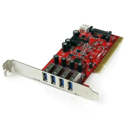 Carte PCI Startech PCIUSB3S4 de Startech, Cartes de port - Réf : S7754774, Prix : 86,99 €, Remise : %