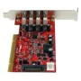 Placa PCI Startech PCIUSB3S4 de Startech, Cartões de portas - Ref: S7754774, Preço: 86,99 €, Desconto: %