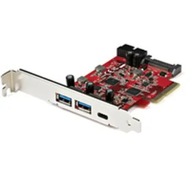 Carte PCI Startech PEXUSB312A1C1H de Startech, Cartes de port - Réf : S7755315, Prix : 81,97 €, Remise : %