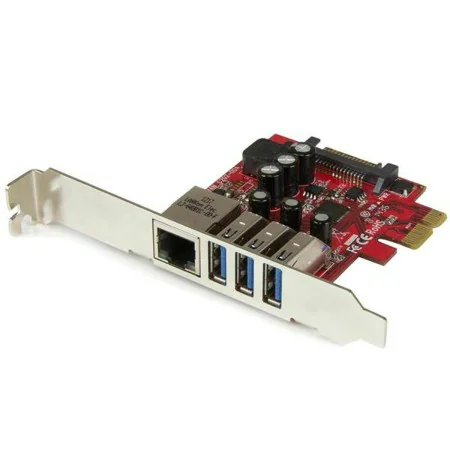 Placa PCI Startech PEXUSB3S3GE de Startech, Cartões de portas - Ref: S7755329, Preço: 70,46 €, Desconto: %