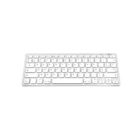 Bluetooth Keyboard Bluestork BS-KB-MICRO/BT/SP White Silver Spanish Qwerty by Bluestork, Keyboards - Ref: M0303907, Price: 18...