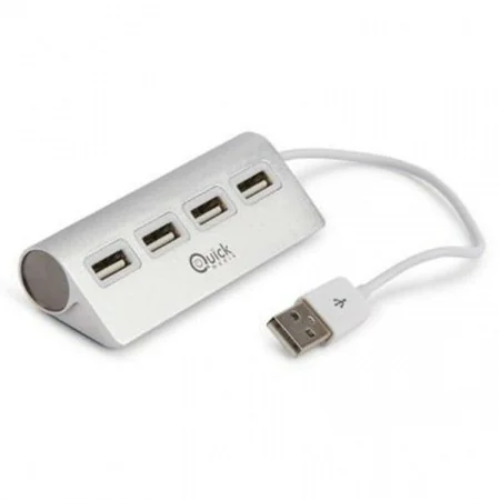 4-Port USB Hub Quick Media 222504 Apple HOT SWAPPABLE by Quick Media, USB hubs - Ref: M0305732, Price: 13,95 €, Discount: %