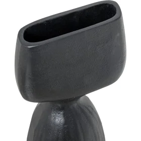 Vase Alexandra House Living Black Aluminium by Alexandra House Living, Vases - Ref: D1627127, Price: 42,98 €, Discount: %