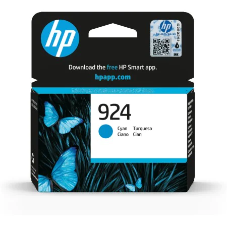 Original Ink Cartridge HP 924 Cyan by HP, Printer toners and inks - Ref: M0308389, Price: 16,02 €, Discount: %