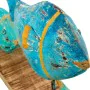 Decorative Figure Alexandra House Living Blue Iron Fish 72 x 10 x 28 cm by Alexandra House Living, Collectables - Ref: D16271...