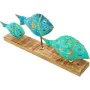 Decorative Figure Alexandra House Living Blue Iron Fish 72 x 10 x 28 cm by Alexandra House Living, Collectables - Ref: D16271...